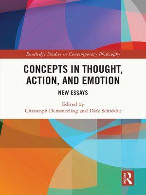 cover image of Concepts in Thought, Action, and Emotion